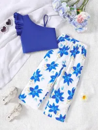 ic51209-shein-komplet-dwuczesciowy-dziewczecy-top-spodnie-kwiaty-116