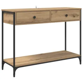 konsola-z-szuflada-dab-rzemieslniczy-100-x-345-x-75-cm