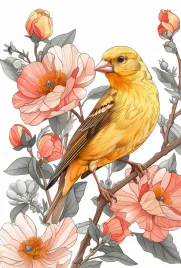 plakat-61x905cm-wiosenny-spiewaczek