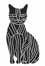 plakat-61x905cm-zebra-w-kocim-ciele