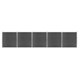 zestaw-ogrodzeniowy-z-wpc-872x186-cm-czarny