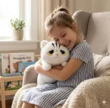 pluszowy-bialy-puszysty-kot-45cm-stan-nowy