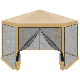 pawilon-ogrodowy-szesciokatny-2x2x2x2-5m-z-moskitiera-bezowy