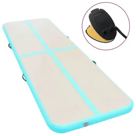 dmuchana-mata-gimnastyczna-500-x-100-x-10-cm-szaro-zielona-z-pompka