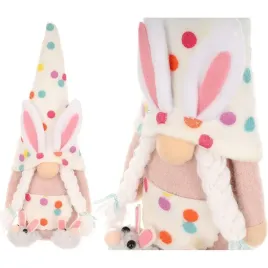 skrzat-gnom-zajaczek-25cm-w-groszki-girl-dekoracja-wiosenna