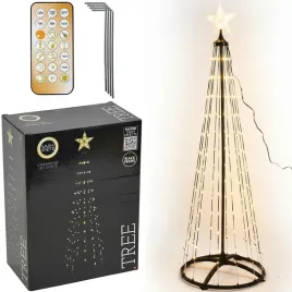 choinka-dekoracyjna-550led-cieply-bialy-300cm-black