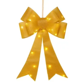 kokarda-dekoracyjna-60cm-zlota-25-led