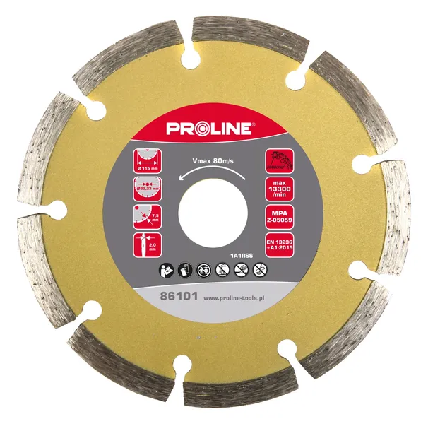 proline-tarcza-diamentowa-segment-115mm-86101-zastosowanie-beton-cegly-kamien