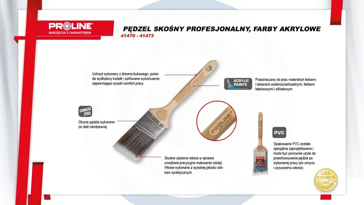 proline-pedzel-skosny-2-5-do-farb-akrylowych-stan-nowy-marka-proline
