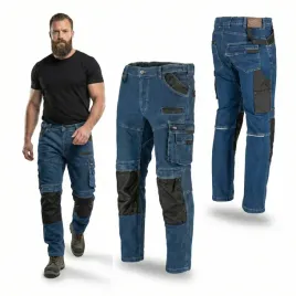 spodnie-robocze-meskie-jeansowe-elastyczne-bhp-equiq-q10101-rozmiar-3xl