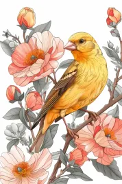 plakat-61x915cm-wiosenny-spiewaczek