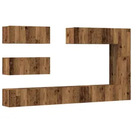 7-cz-zestaw-szafek-tv-stare-drewno-material-drewnopochodny