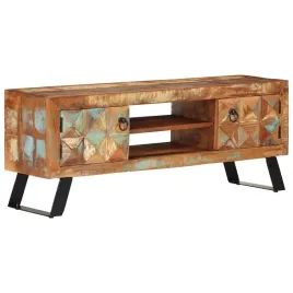 retro-szafka-tv-z-drewna-z-odzysku-112x30x45-cm-wielokolorowa