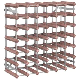 stojak-na-wino-42-butelki-drewno-sosnowe-brazowy-61x225x61-cm