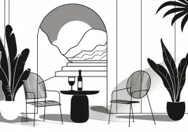 plakat-665x465cm-relaks-w-monochromie