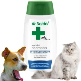 Zdjęcie produktu Dr Seidel Szampon hipoalergiczny dla psa i kota 220 ml