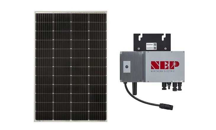 ZESTAW Fotowoltaiczny 350w 2 Panel Solarny 175W + Mikroinwerter 600W WiFi