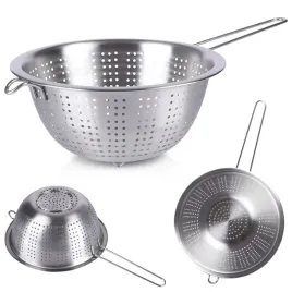 cedzak-kuchenny-stalowy-excellent-houseware-24-cm-z-dlugim-uchem-na-makaron