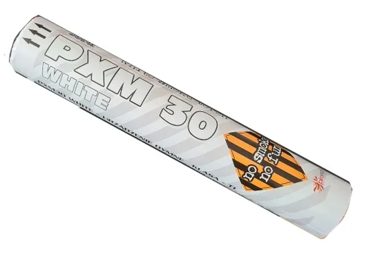 Świeca Dymna BIAŁA na wesele do zdjęć PXM30 WHITE 60 sekund Piromax 1sztuka