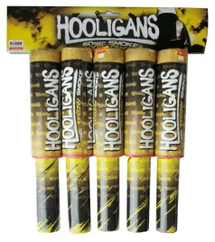 swieca-dymna-zolta-hooligans-z-uchwytem-hdp60zl-reczny-dym-yellow-5-sztuk