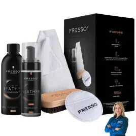 fresso-leather-kit-zestaw-do-pielegnacji-skory-z-mikrofibra-i-szczotka