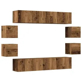 8-cz-zestaw-szafek-tv-stare-drewno-material-drewnopochodny