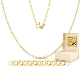 zloty-klasyczny-lancuszek-splot-pancerka-dedykacja-gratis-14kt-585