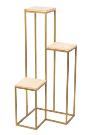 kwietnik-zloty-metalowy-stojacy-kwadratowy-3-polki-produkt-polski-premium