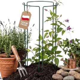 zielona-podpora-do-roslin-45-cm-metalowa-drut-ocynk-3-czesciowa-produkt-pl