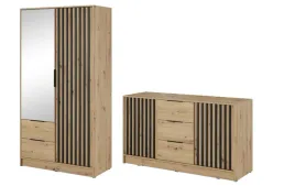 nowoczesny-zestaw-szafa-2d-komoda-3d-lamele-szara-dab-artisan-grafit