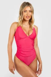 t44302-boohoo-rozowy-kostium-kapielowy-marszczenia-7-m