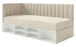 lozko-mlodziezowe-90x200-cm-ventrio-jasnobezowe-welur-hydrofobowy-lewe