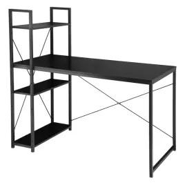 biurko-komputerowe-szkolne-metalowe-loft-z-regalem-polki-czarne-stol-120-cm