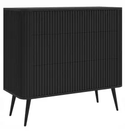 komoda-ovarlo-z-ryflami-i-trzema-szufladami-czarna-z-czarnymi-nogami