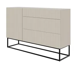 komoda-jednodrzwiowa-veldio-z-szufladami-140-cm-szary-bez-z-czarnymi-nogami