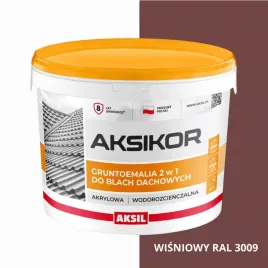 aksikor-farba-gruntoemalia-do-blach-dachowych-wisniowy-ral3009-5l