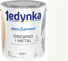 jedynka-decoandprotect-drewno-metal-5l-bialy-mat
