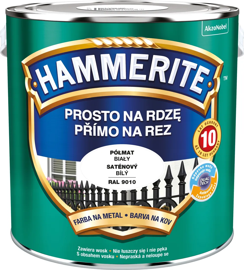 hammerite-prosto-na-rdze-bialy-polmat-25l