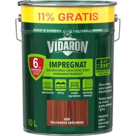 vidaron-impregnat-do-drewna-10l-palisander-krolewski-v08-9l-1l-11percent-gratis