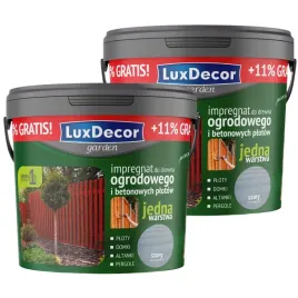 luxdecor-garden-impregnat-do-drewna-ogrodowego-10l-szary-zestaw-2x5l