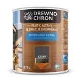drewnochron-impregnat-extra-075l-szary-stan-nowy