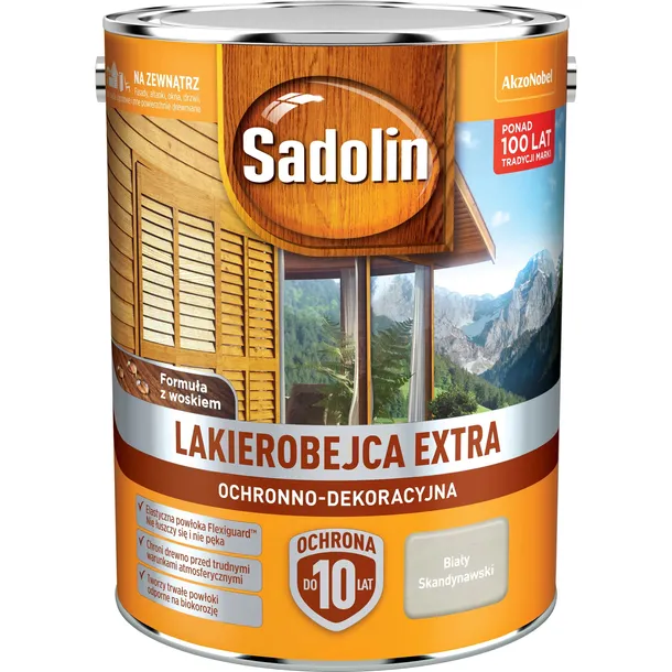 sadolin-extra-lakierobejca-ochrona-i-dekoracja-drewna-5l-bialy-skandynawski-stan-nowy
