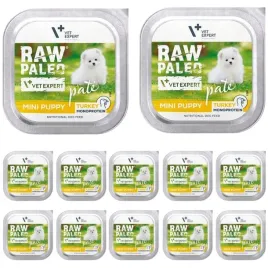 raw-paleo-pate-mini-puppy-turkey-pasztet-dla-szczeniat-indyk-12-x-150g