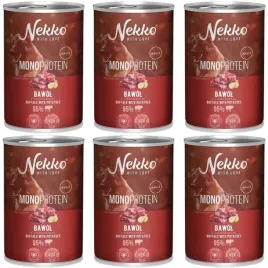nekko-monoprotein-adult-karma-mokra-dla-psa-bawol-z-ziemniakami-6-x-400g