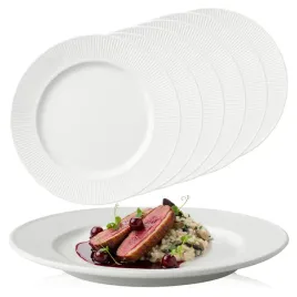 6x-talerz-plytki-25cm-tloczony-brzeg-bialy-obiadowy-elegancki-karbowany