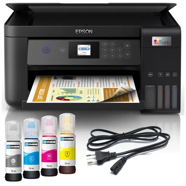 DRUKARKA WIELOFUNKCYJNA Epson ET-2850 / L4260 WiFi Duplex Dolewane tusze