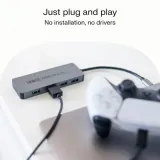 hub-usb-c-basic-usb-c-do-4x-usb-a-3-0-wnd-d5-marka-green-cell