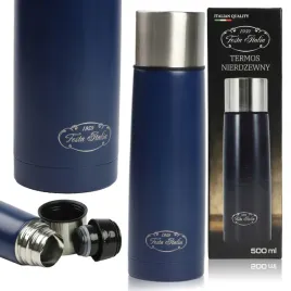 termos-granatowy-termiczny-500ml-stal-nierdzewna-bidon-na-gorace-napoje