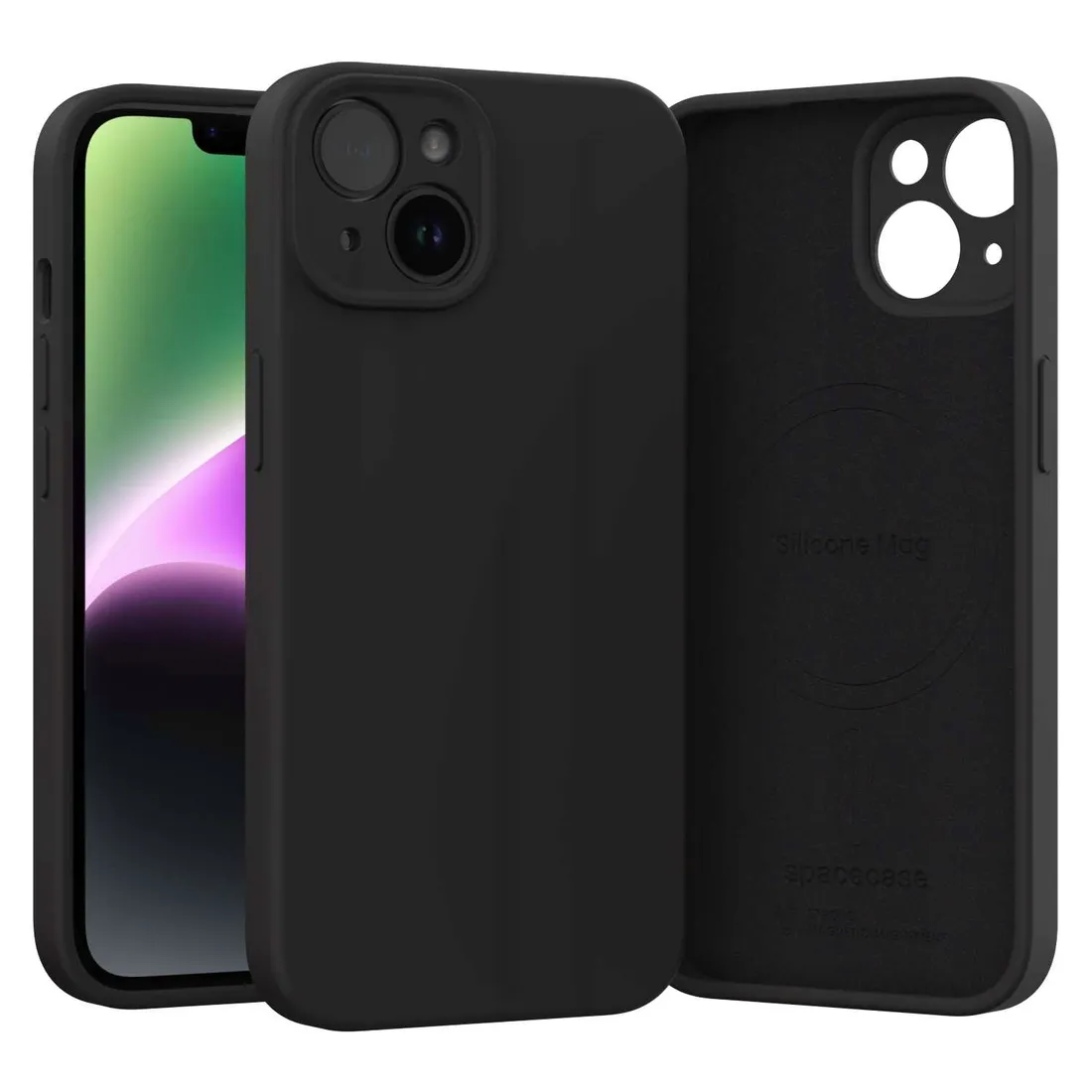 spacecase-silicone-mag-iphone-14-black