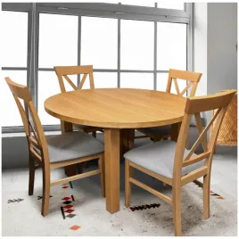 stol-okragly-o-srednicy-110-40-cm-z-drewna-debowego-4-krzesla-kj99